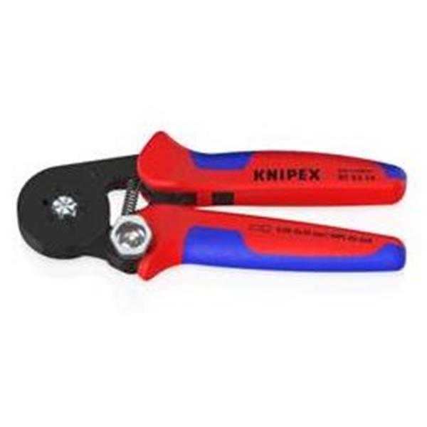 ALICATES CRIMPADORA AUTOAJUSTABLE KNIPEX PARA PUNTERAS (CRIMPADO EN HEXÁGONO)