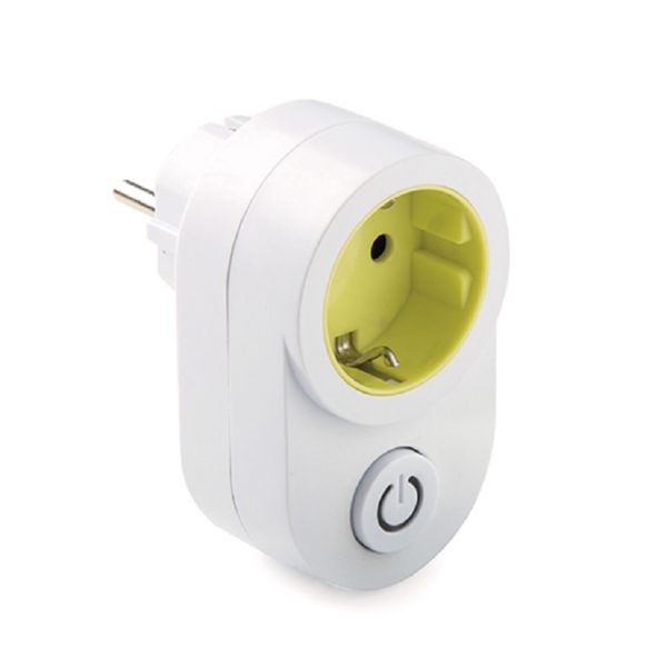 Adaptador TT Lateral 16A-250V  con interruptor