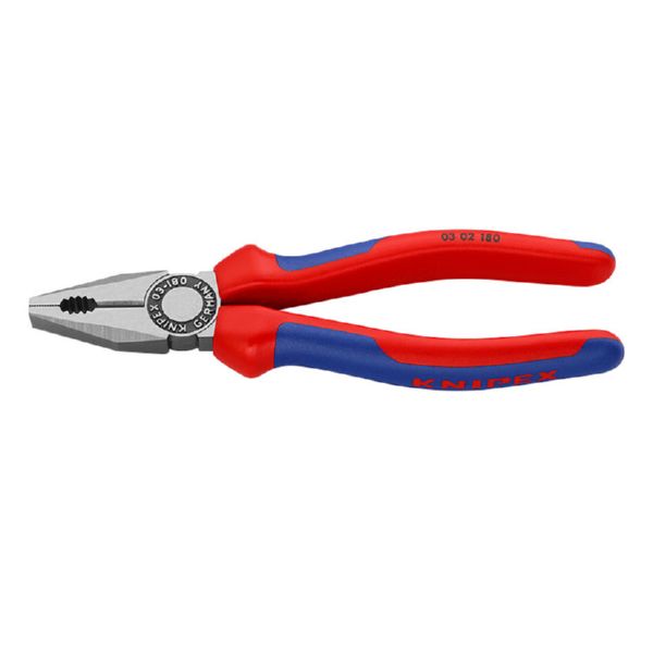 ALICATE UNIVERSAL MANGO BIMATERIAL 180 KNIPEX