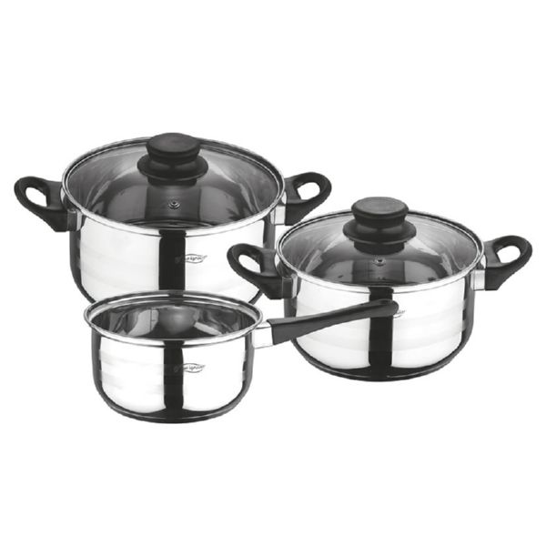 Batería cocina 5 pzas. inox Cookware Toledo