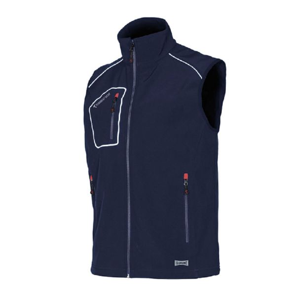 CHALECO SOFTSHELL SNAPPY (Azul T-M)