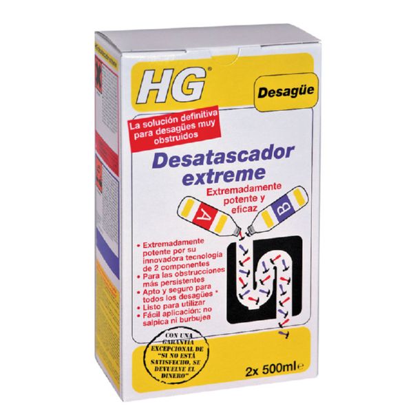 Desatascador extreme 2 componentes