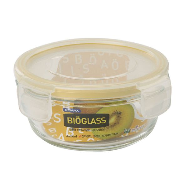 FIAMBRERA HERMET. BIOGLASS 420ML 139MM