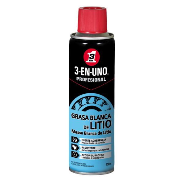 Grasa blanca 3-EN-UNO 250 ml