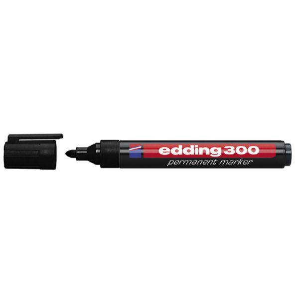 MARCADOR PERM.EDDING 300 NEGRO 