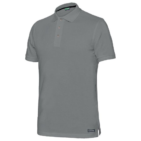 Polo manga corta CAPRI 100% algodon  Gris T-L