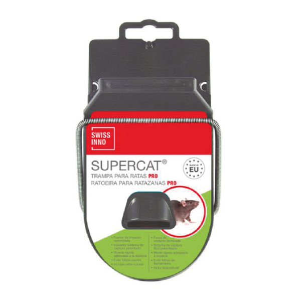 Trampa de ratas Supercat Pro (Respetuosa medio ambiente)