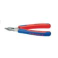 ALICATE DE CORTE PARA ELECTRÓNICA KNIPEX SUPERKNIPS 125 MM. CON MANGOS BI