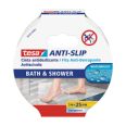 CINTA ANTIDESLIZANTE BAÑO 25MM-5M TRANP.