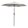 Parasol aluminio 2,5 m. Manivela